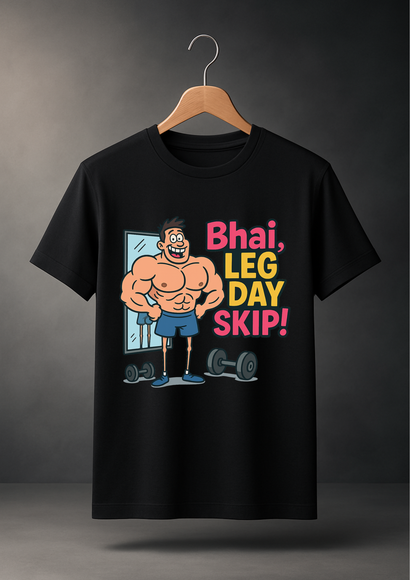 Never Miss Leg Day tees