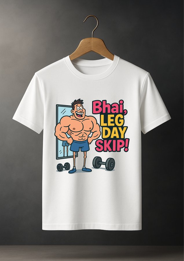 Never Miss Leg Day tees